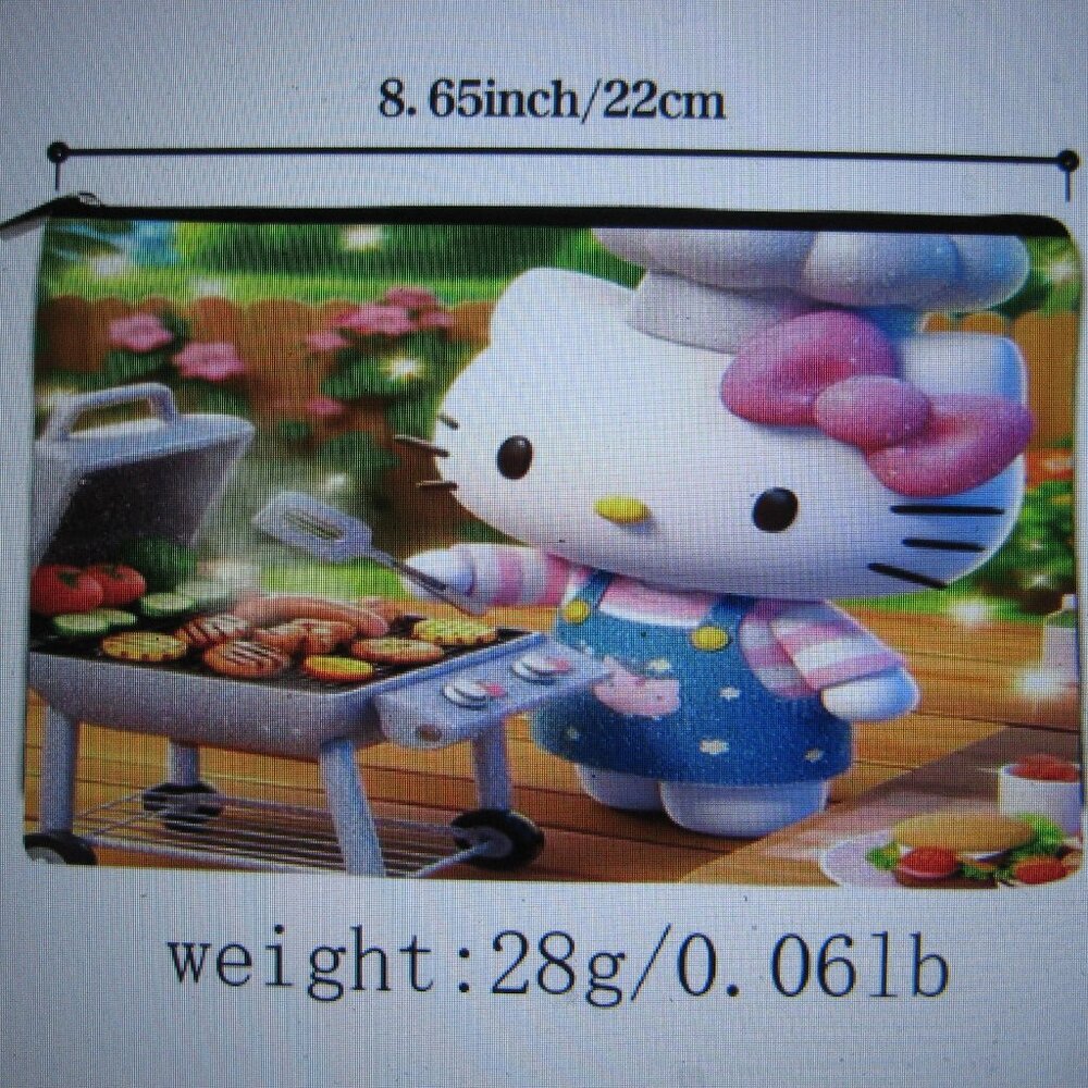 Sanrio Hello Kitty BBQ Case Pouch Bag